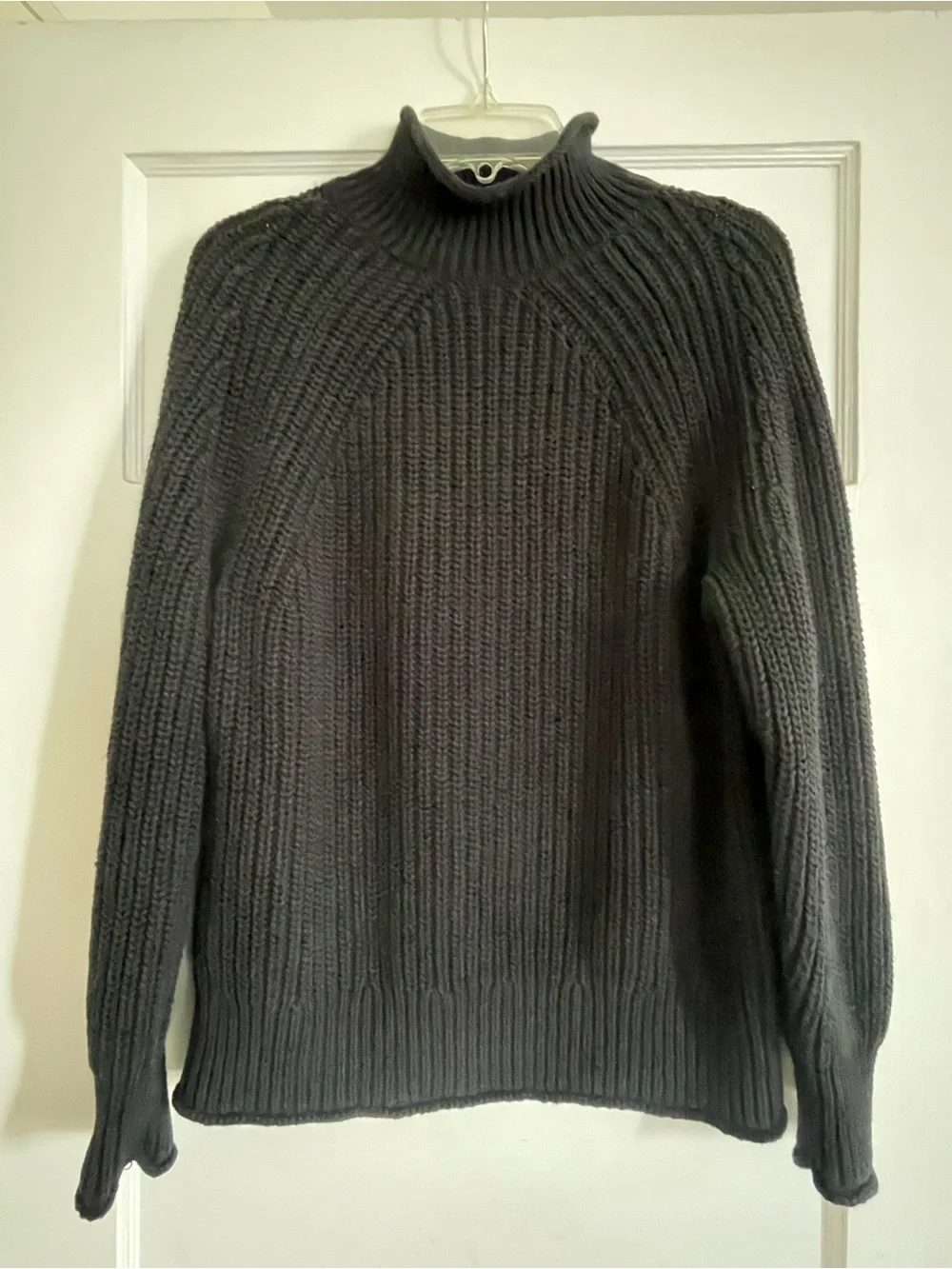J. Crew Relaxed Cotton Rollneck Sweater S  Excellent Used